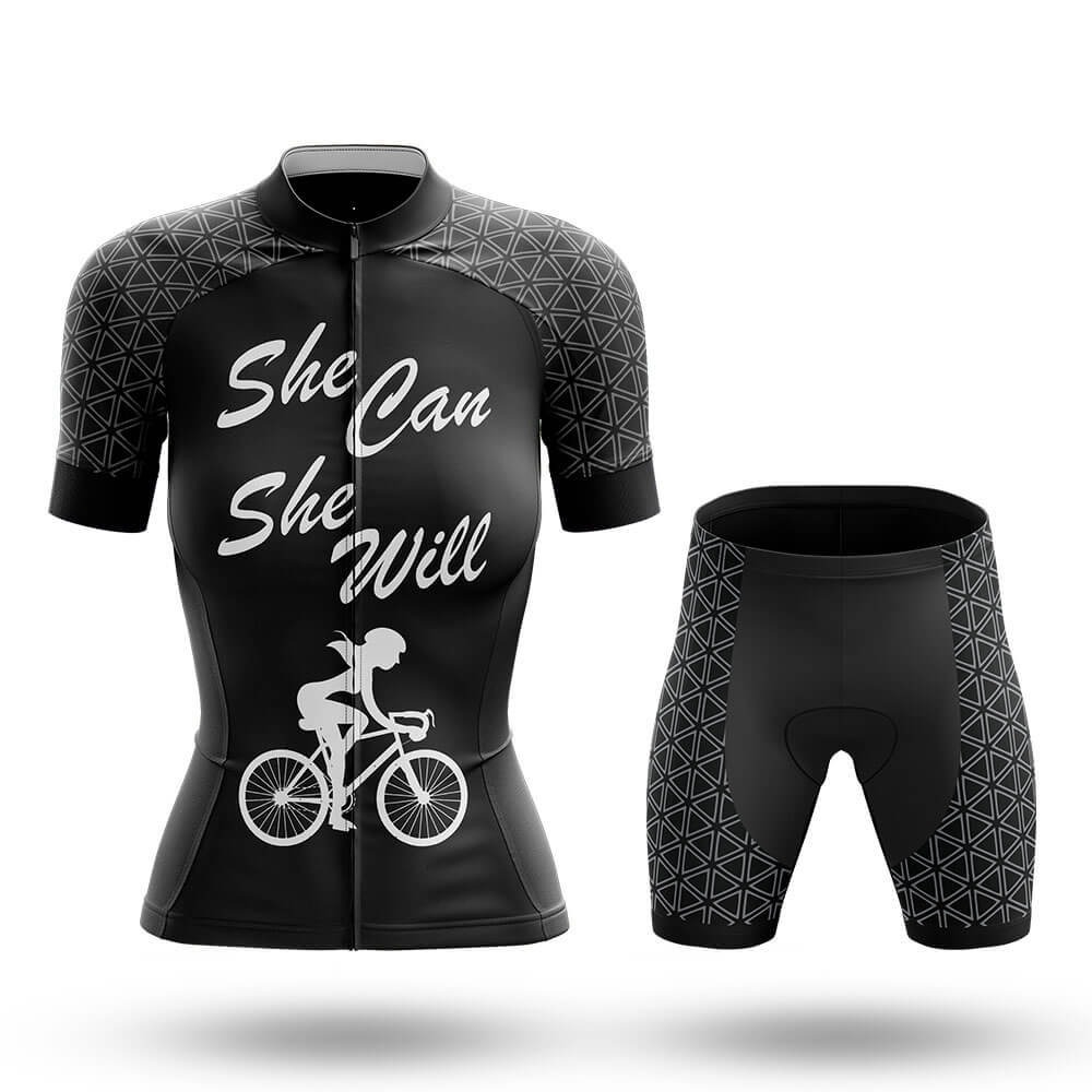 She Can She Will - Women's Cycling Kit