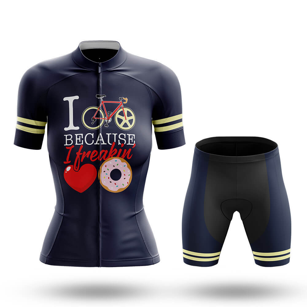 Freaking Love Donut - Women's Cycling Kit