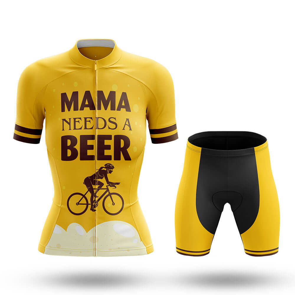Mama Needs A Beer - Women's Cycling Kit