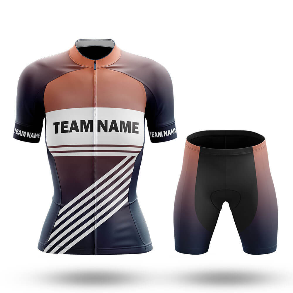 Custom Team Name S3 Cream - Women's Cycling Kit