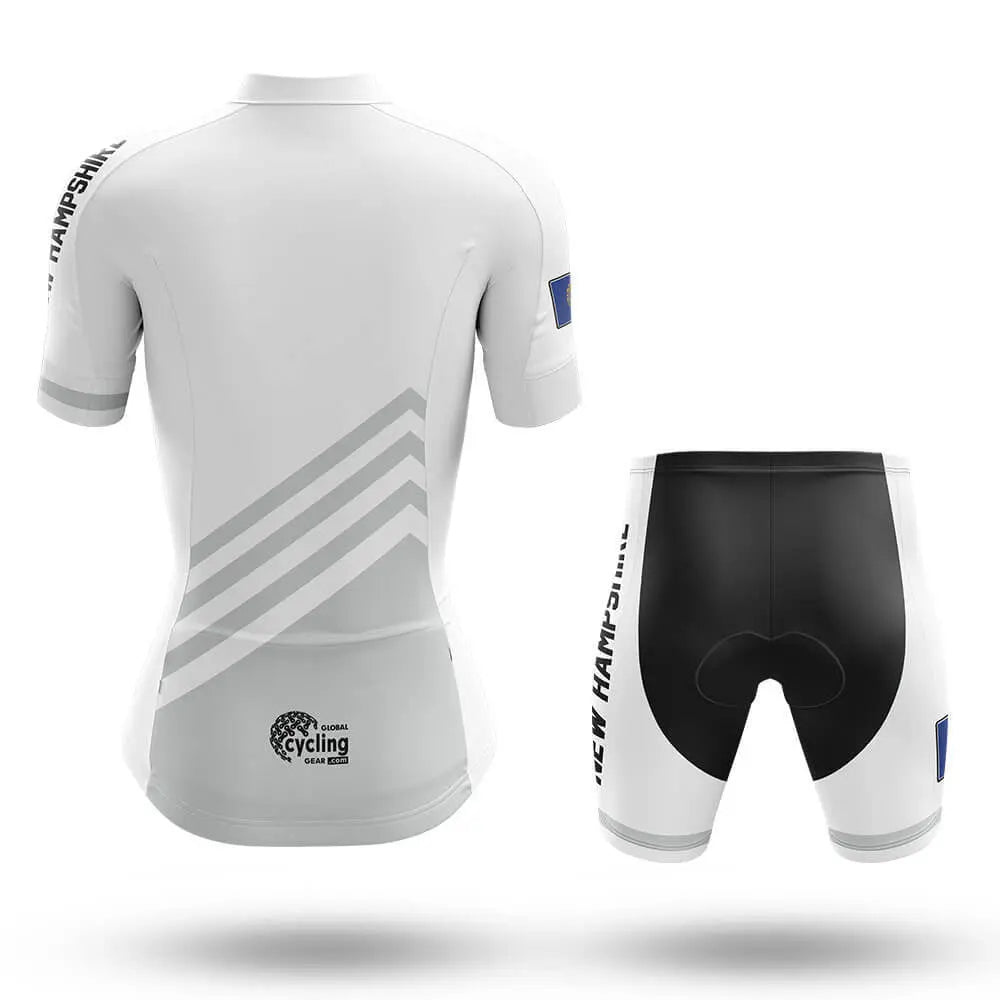 New Hampshire S4 White - Women - Cycling Kit