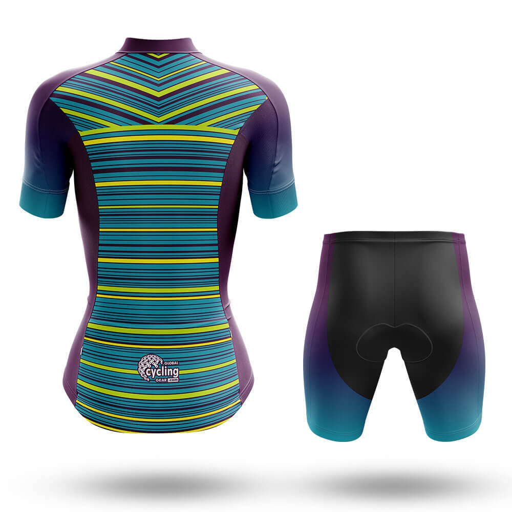 Colorful Stripes - Women's Cycling Kit