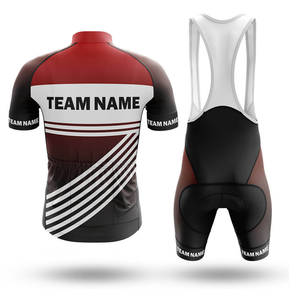 Custom Team Name S3 Black - Men's Cycling Kit