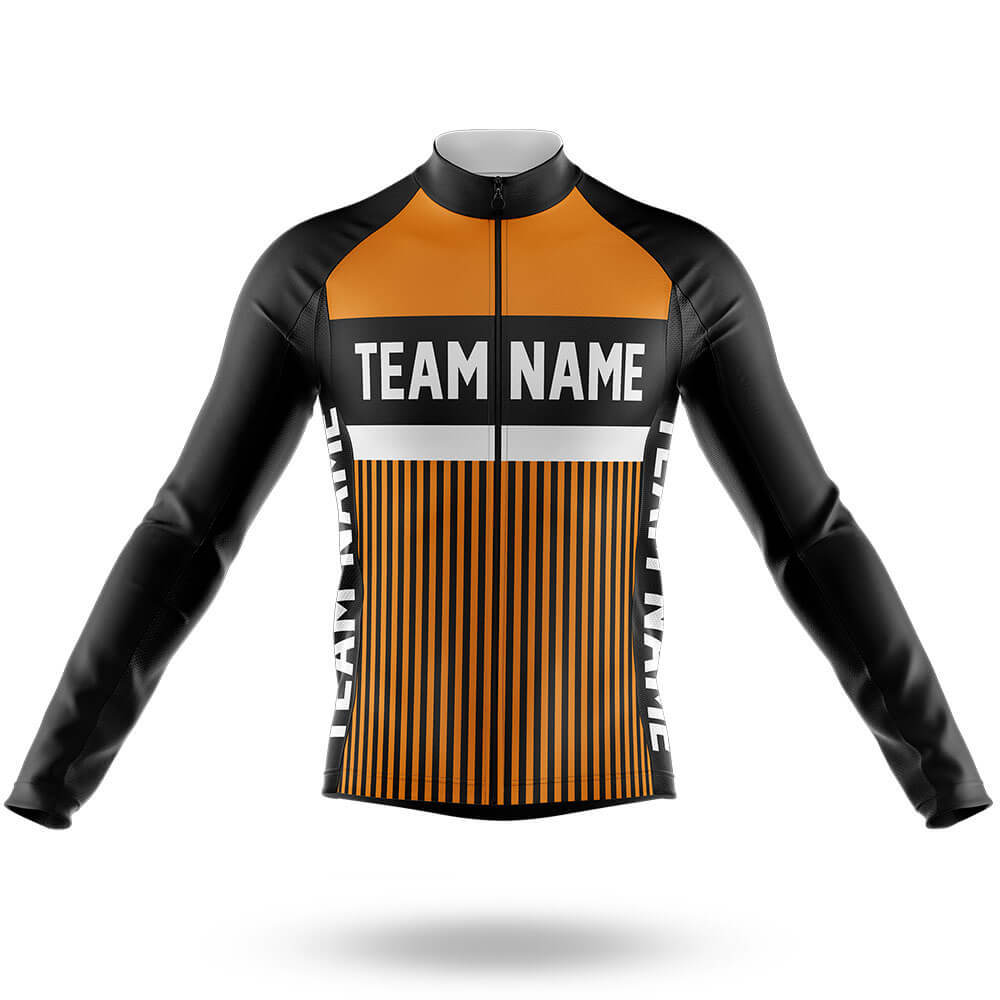 Custom Team Name M6 Yellow - Men's Cycling Kit