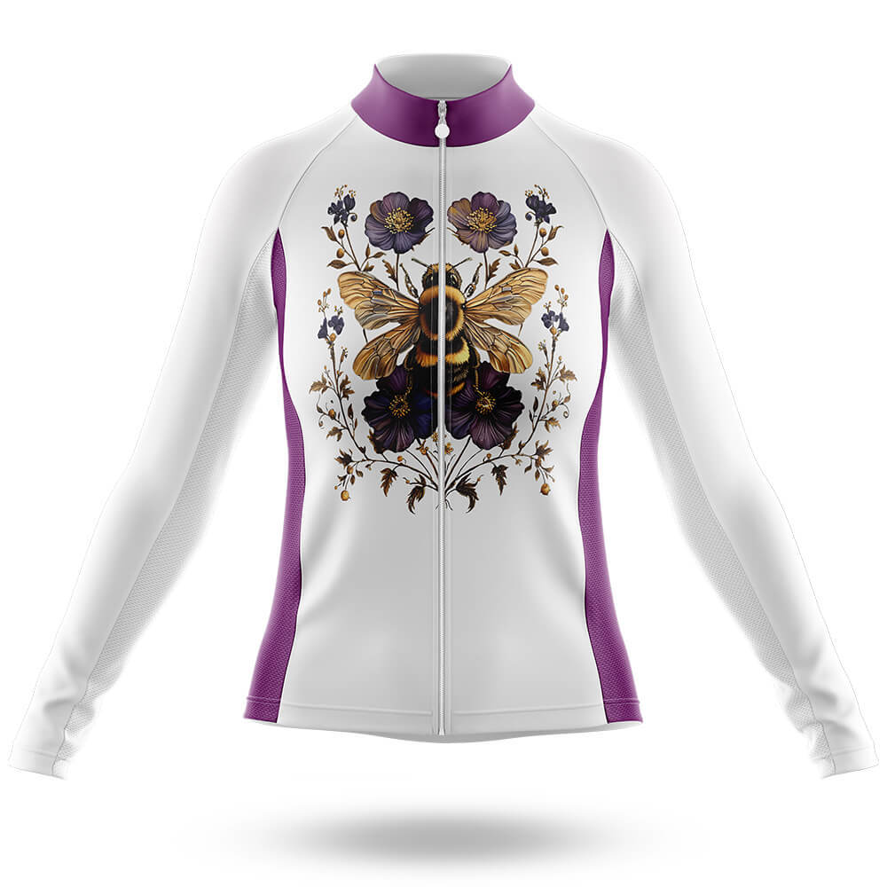 Vintage Floral Bee - Women's Cycling Kit