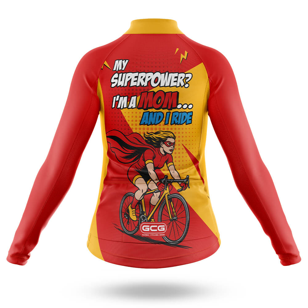 Super Mom on Wheels - Women's Cycling Kit