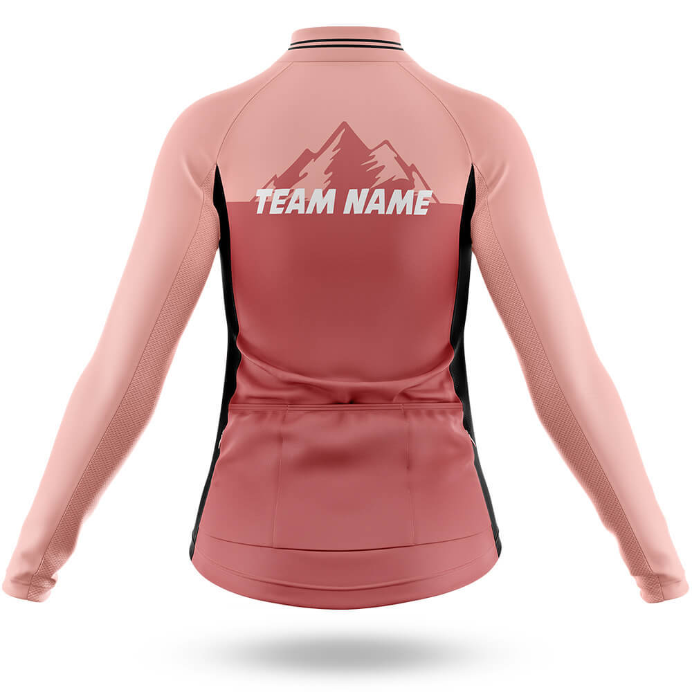 Custom Team Name V3 Pink - Women's Cycling Kit