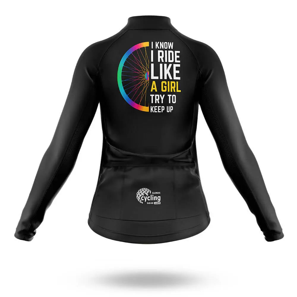 Like A Girl V2 - Women's Cycling Kit