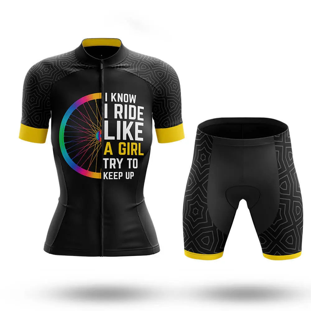 Like A Girl V2 - Women's Cycling Kit
