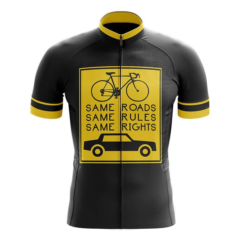 Same Roads Same Rules - Safety Men's Cycling Kit